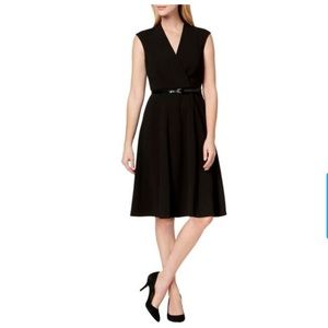 Calvin Klein Formal Sleeveless Little Black Dress
